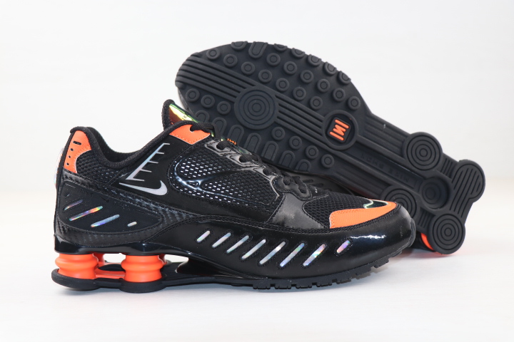 Women Nike Shox Enigma SP Black Orange Shoes